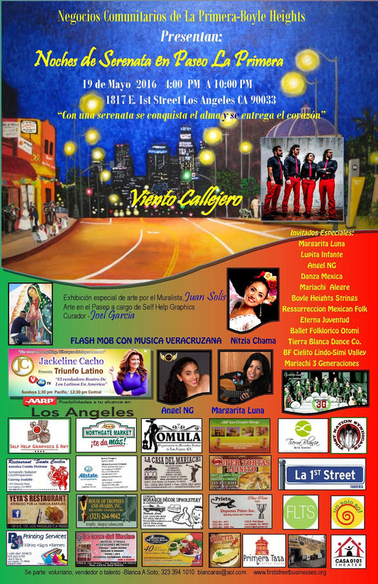 Noches de Serenata on Paseo La Primera - Boyle Heights