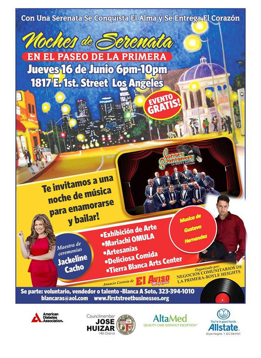Noches de Serenata - Sonora Santanera La Nueva Sangre - FREE EVENT