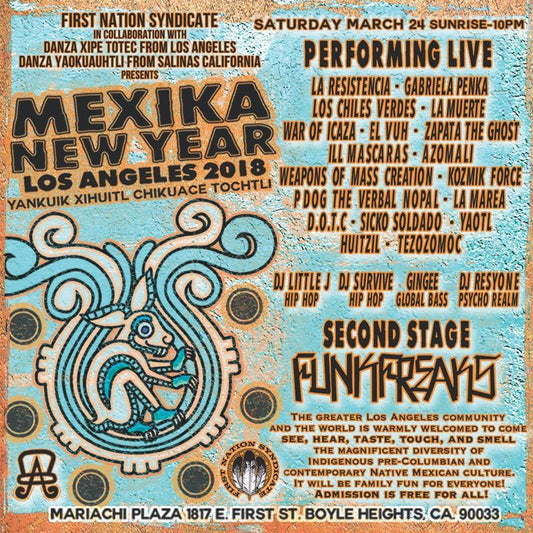 Mexica New Year - Los Angeles 2018