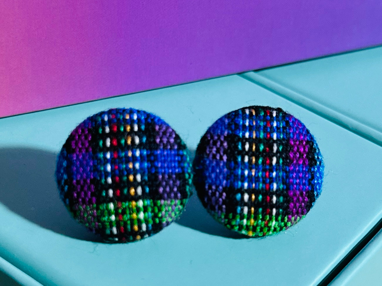 Textile Studs - Mayan
