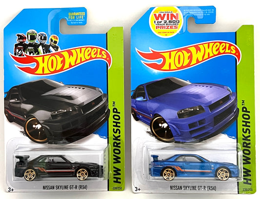 Hot Wheels - Nissan SKYLINE GT-R (R34) / 2014 Mainline