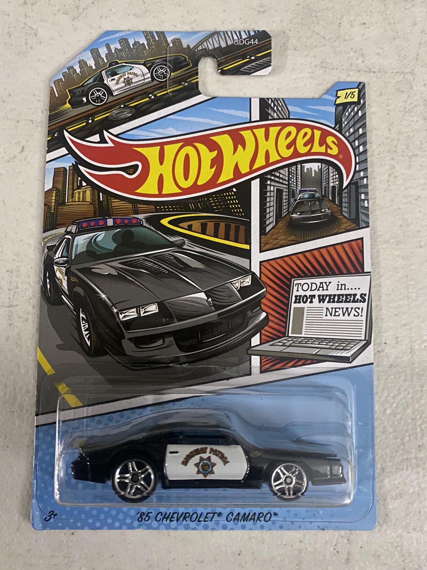 Hot Wheels - POLICE Series 2020 (Walmart Exclusive) - Complete Set of 5