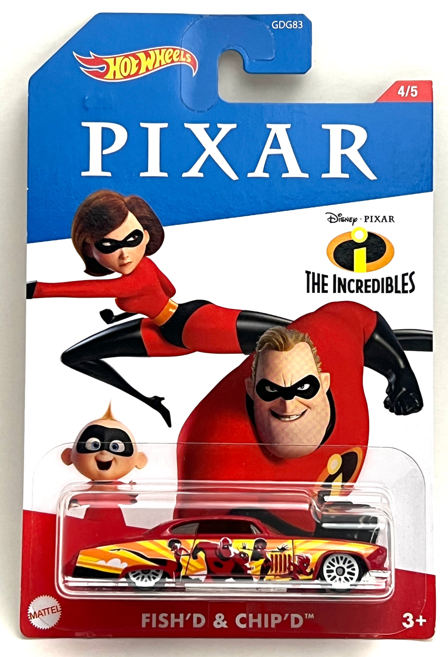 2020 Hot Wheels - Disney PIXAR (Walmart Exclusive) Complete Set 5 Of 5