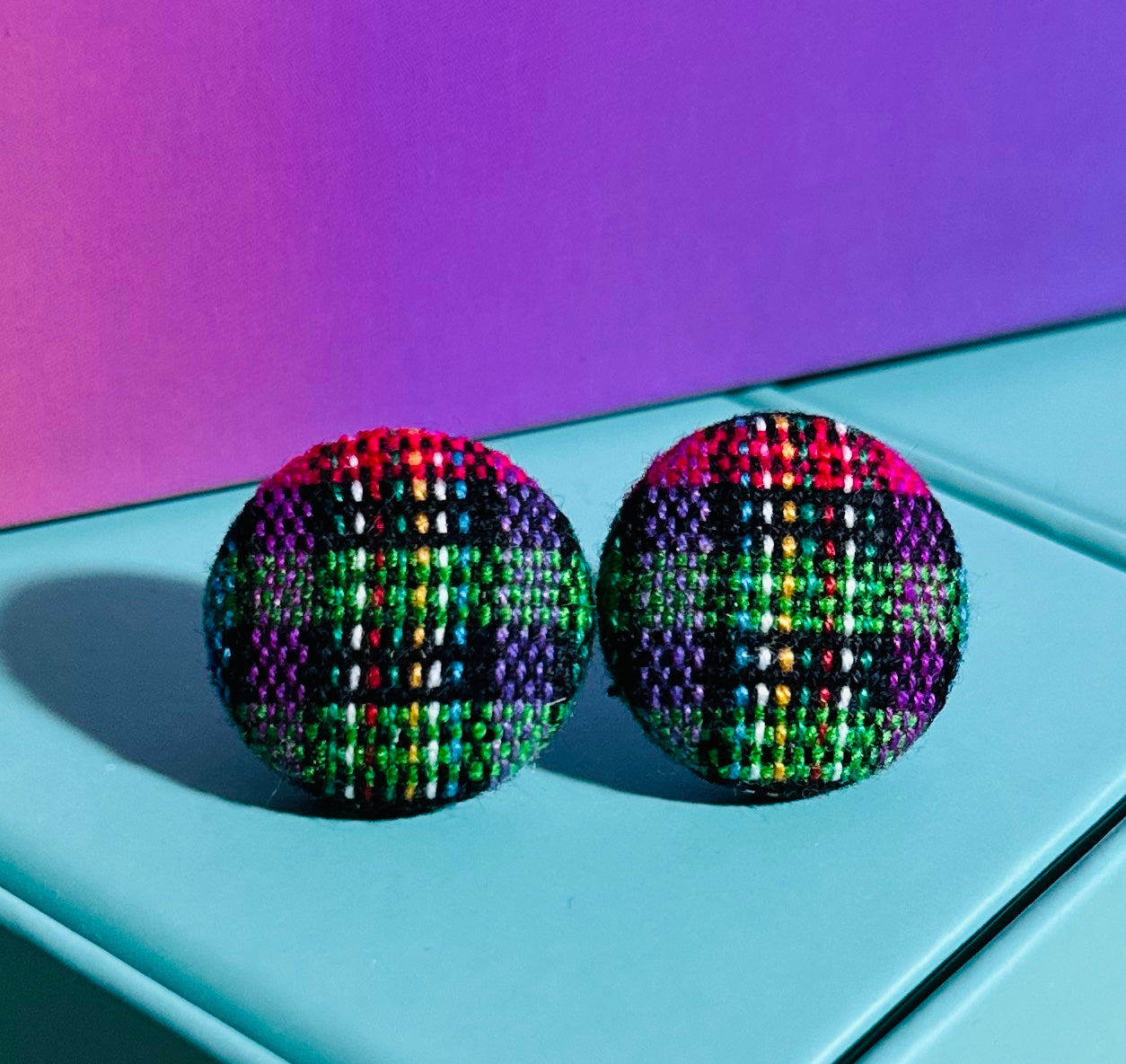 Textile Studs - Mayan