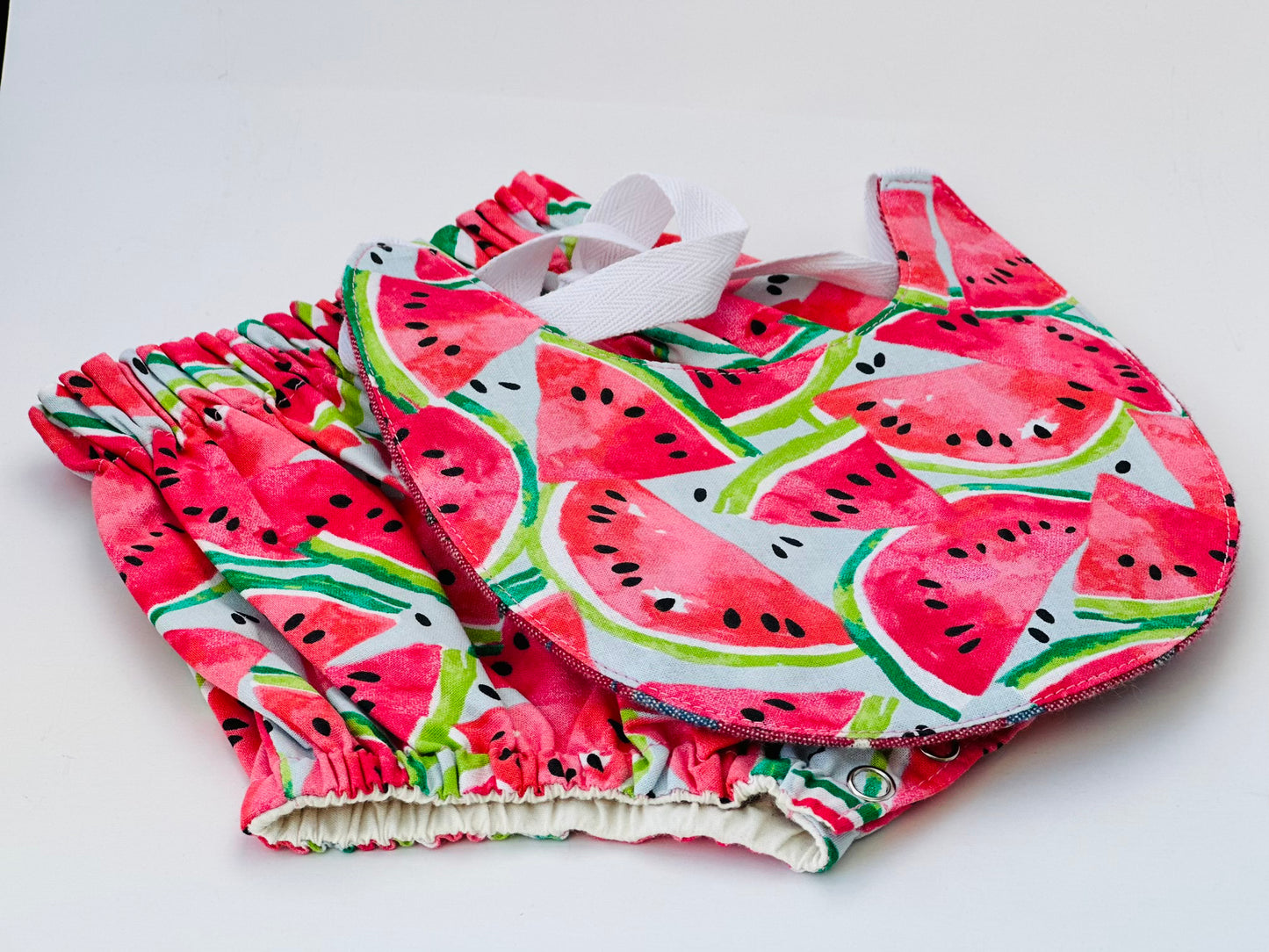 Bib & Bloomer Set - Sandia