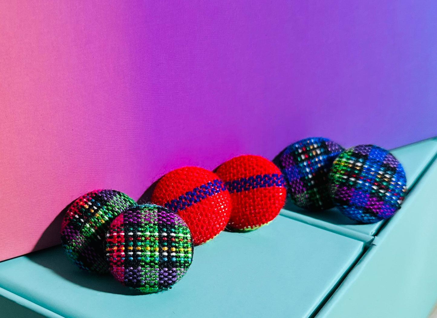 Textile Studs - Mayan