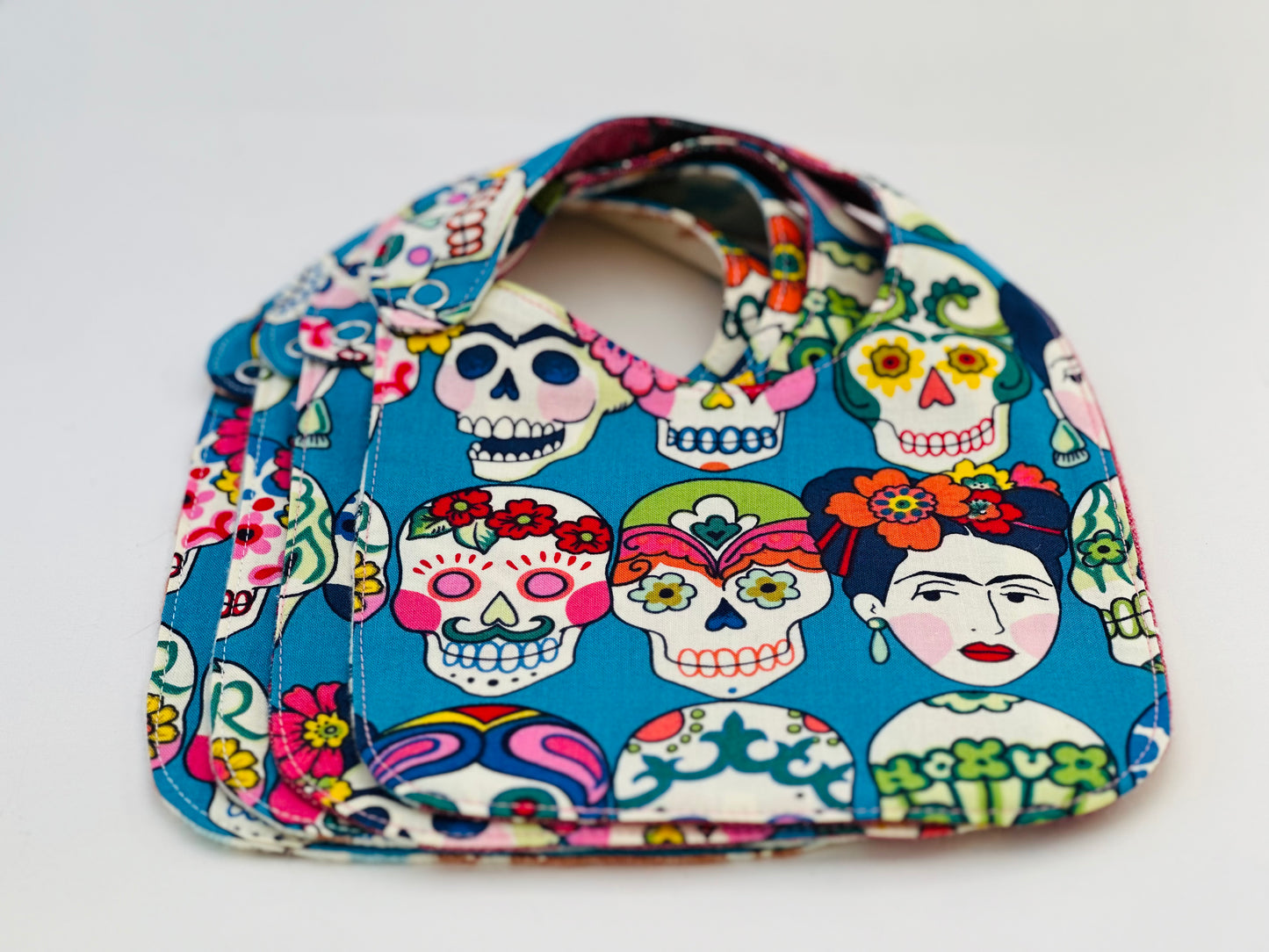 Bib SNAP - (Baby) Frida & Skulls