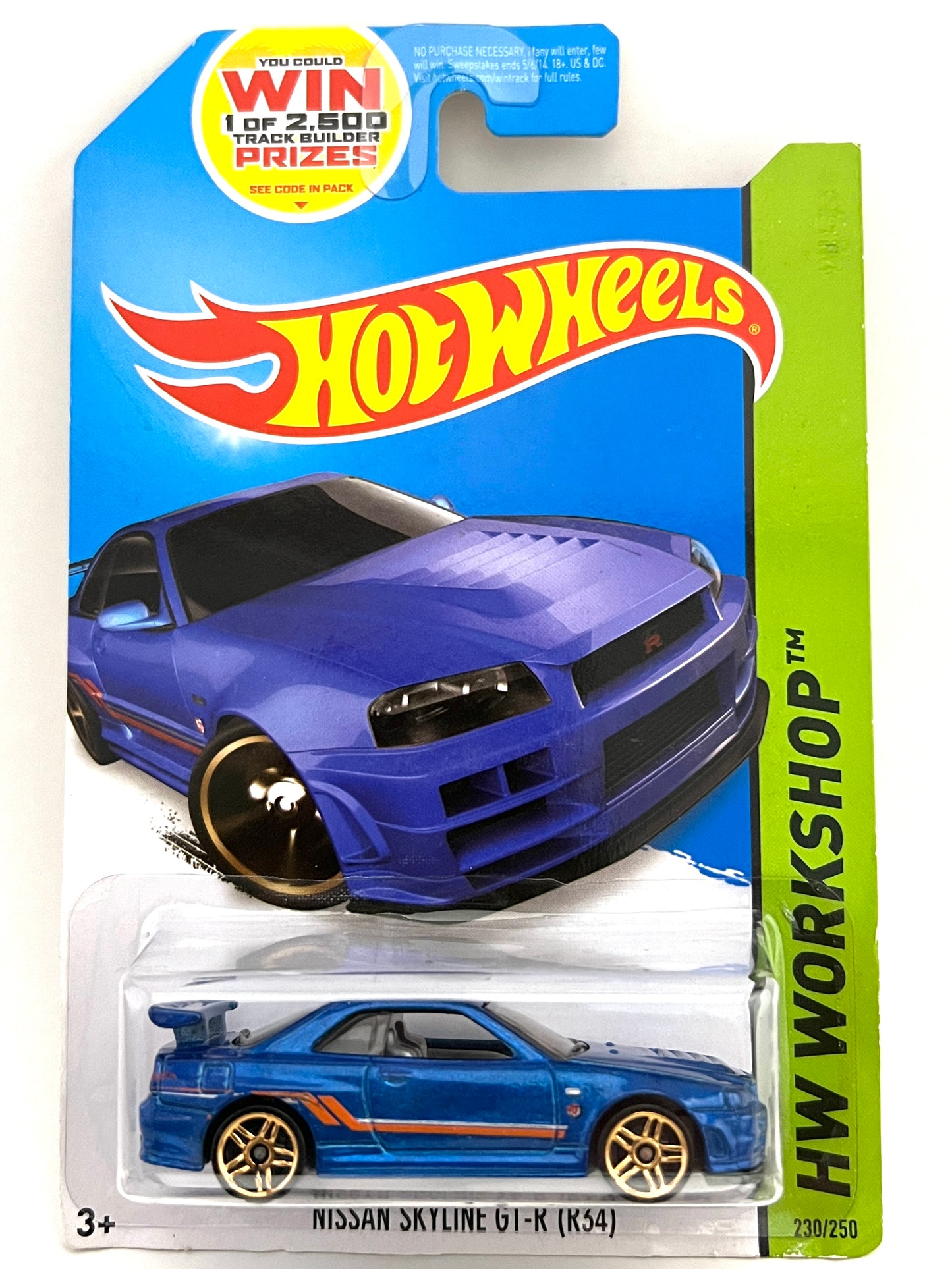 2014 Hot Wheels - Nissan SKYLINE GT-R (R34)