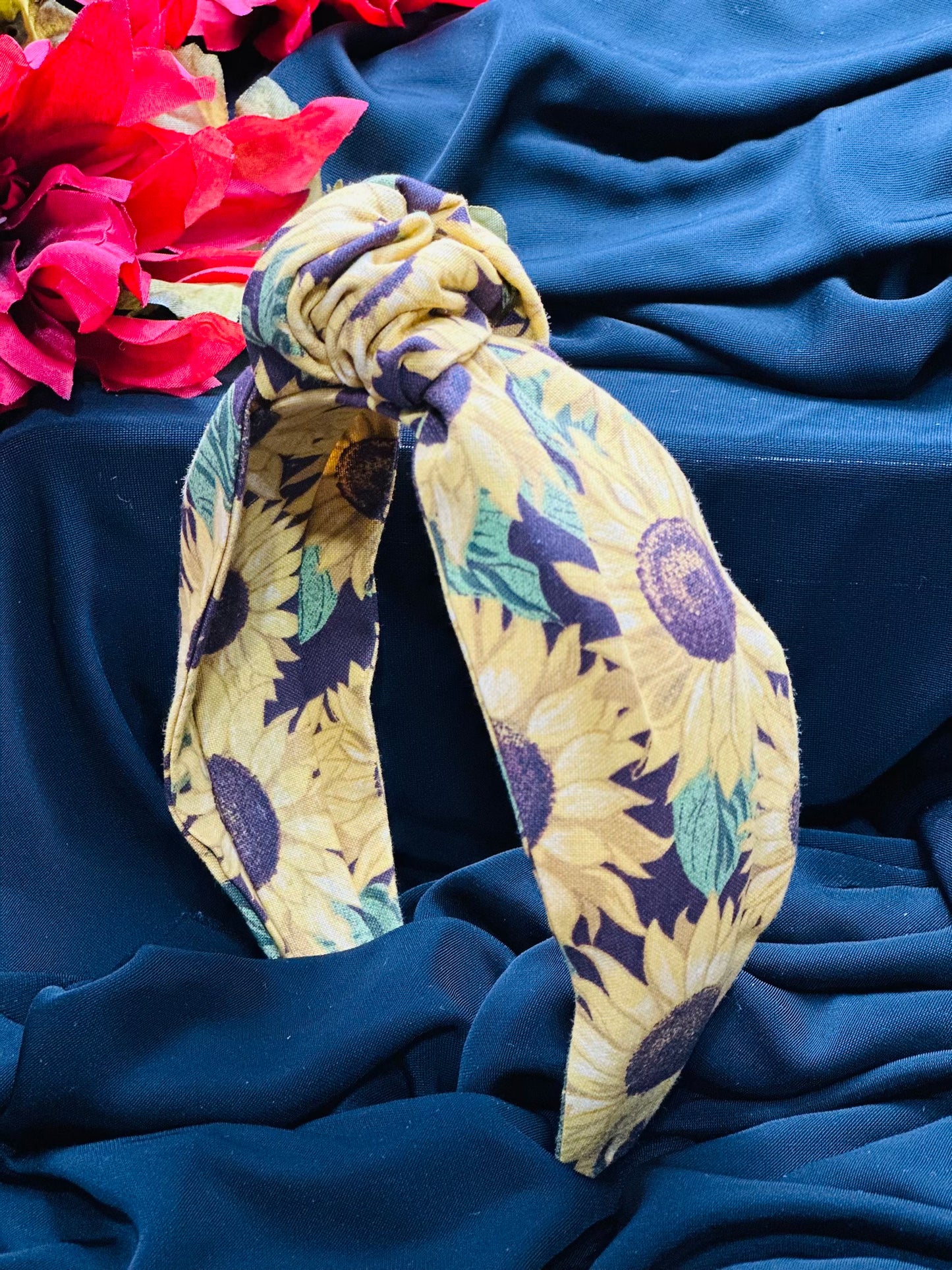 El Nudo Headband - Sunflowers