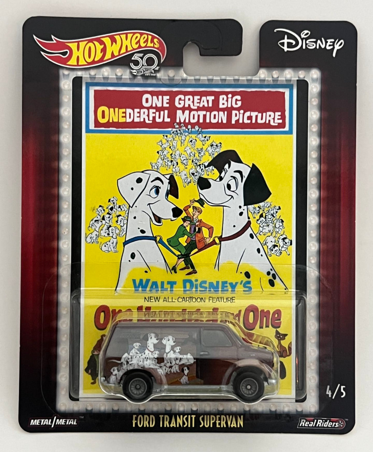 2018 Hot Wheels - DISNEY MOVIE CLASSICS - Pop Culture - Full Set of 5
