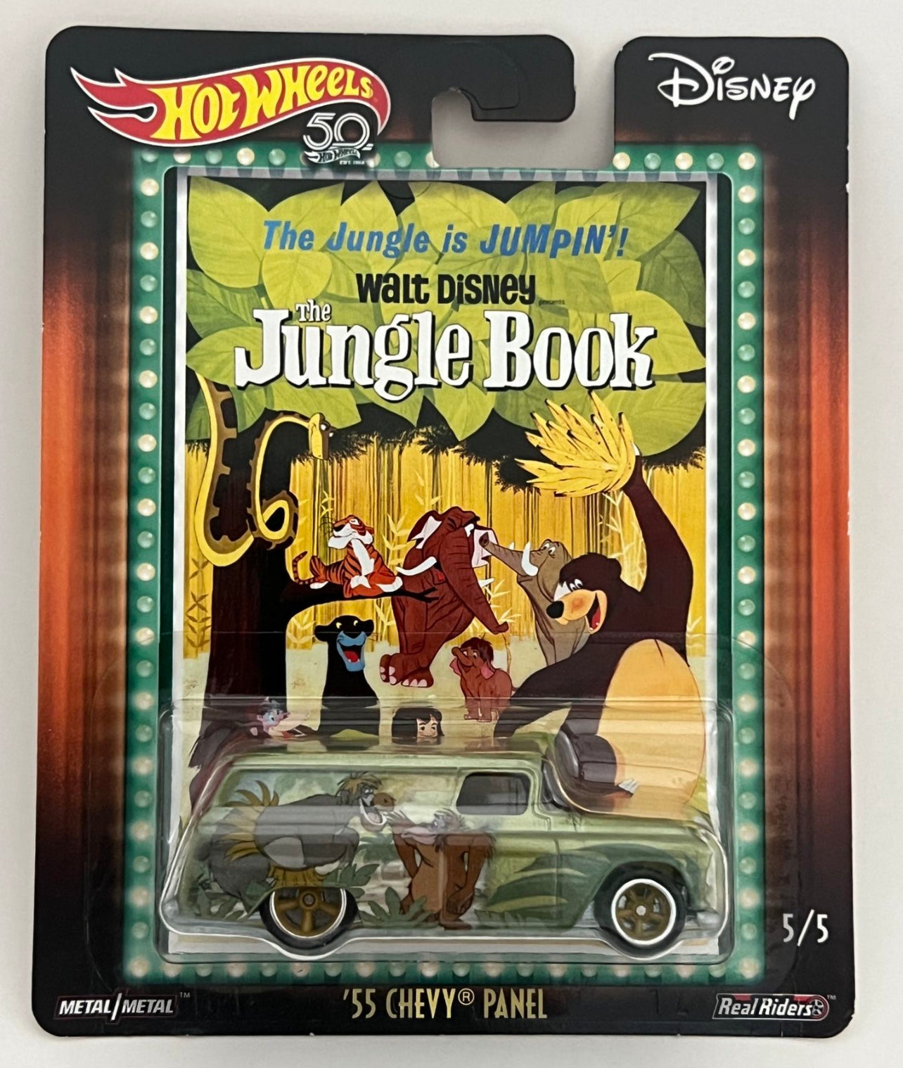 2018 Hot Wheels - DISNEY MOVIE CLASSICS - Pop Culture - Full Set of 5