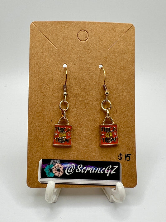 Earrings - "Trick or Treat"