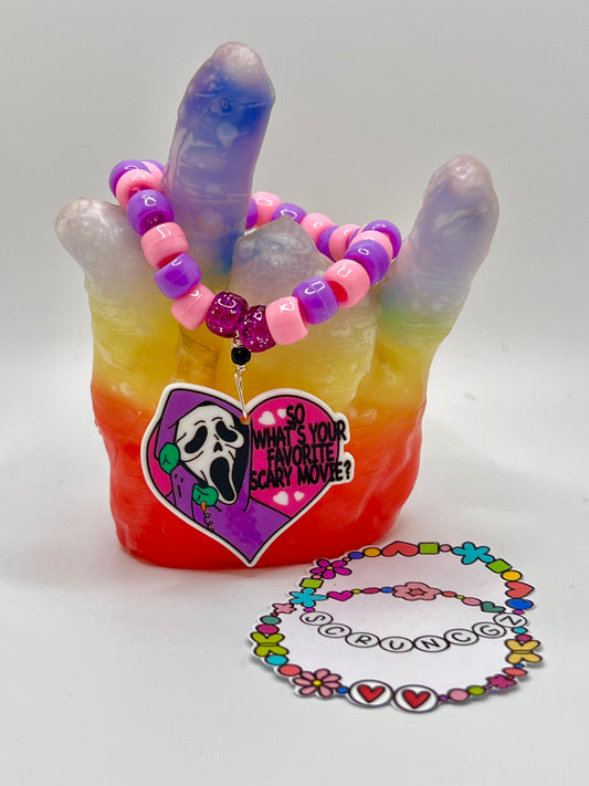 Bracelet - "Ghost Face"
