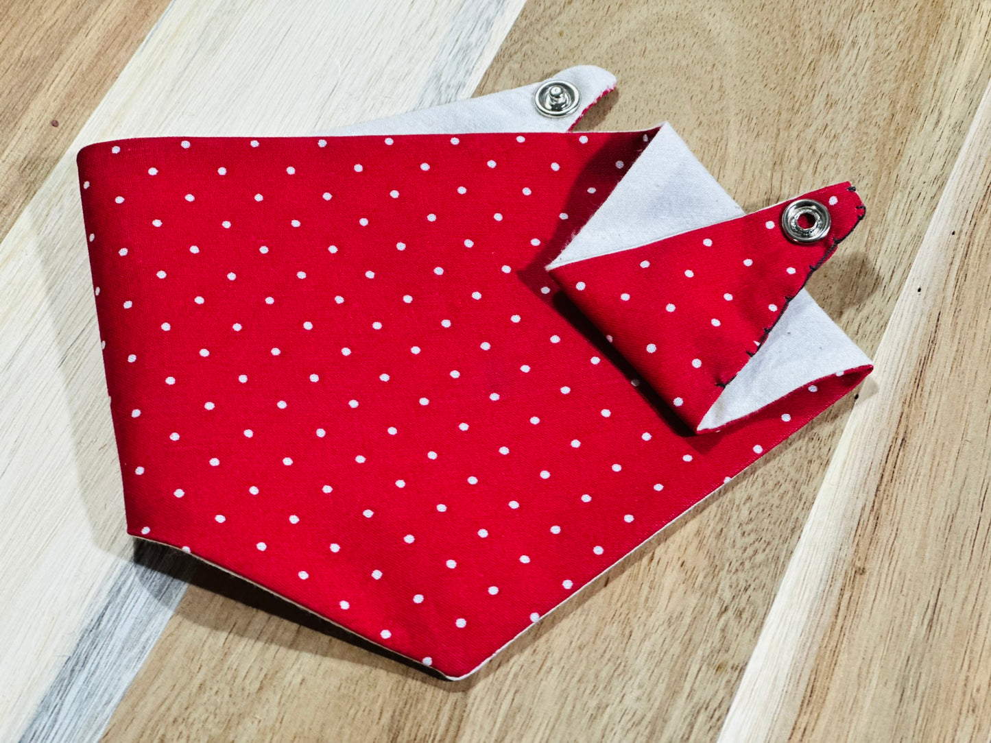 Doggy Hankie - Polka Dots (Small / Extra Small)