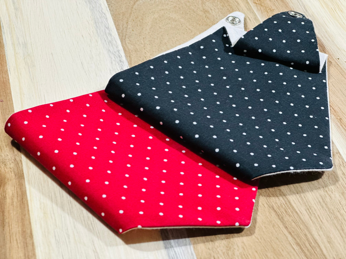 Doggy Hankie - Polka Dots (Small / Extra Small)