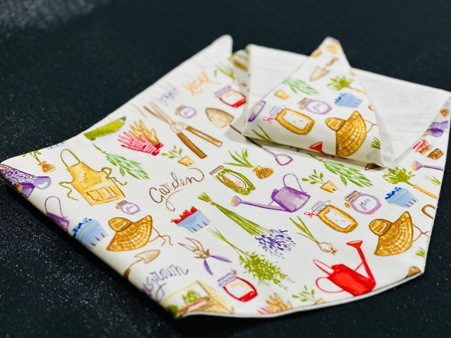 Doggy Hankie - Flowers (Large)