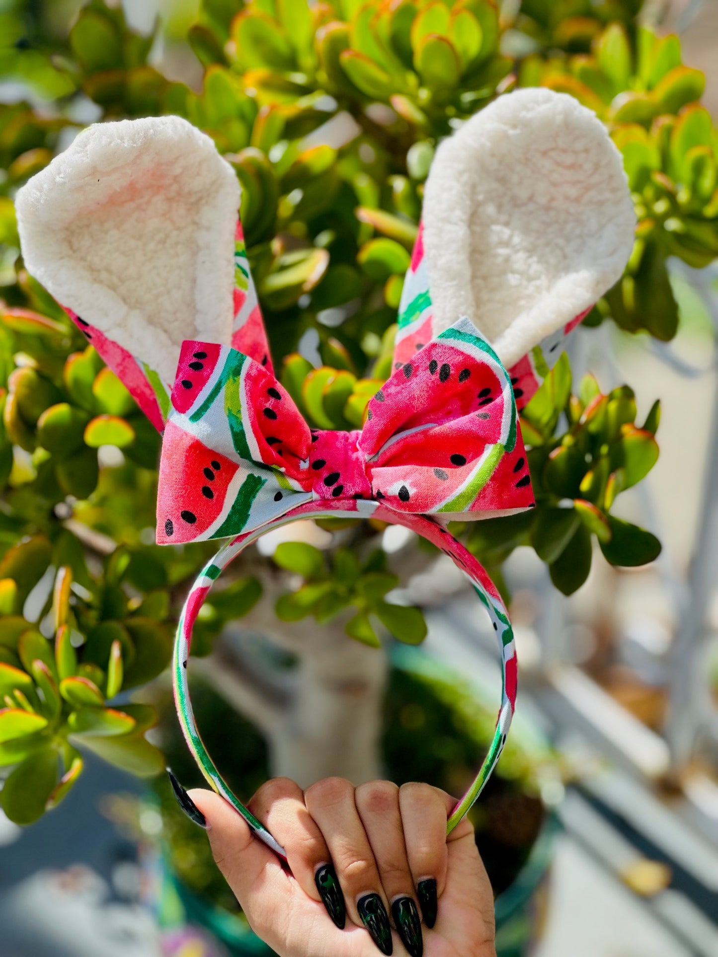 Tochtli (Bunny) Ears - Watermelon