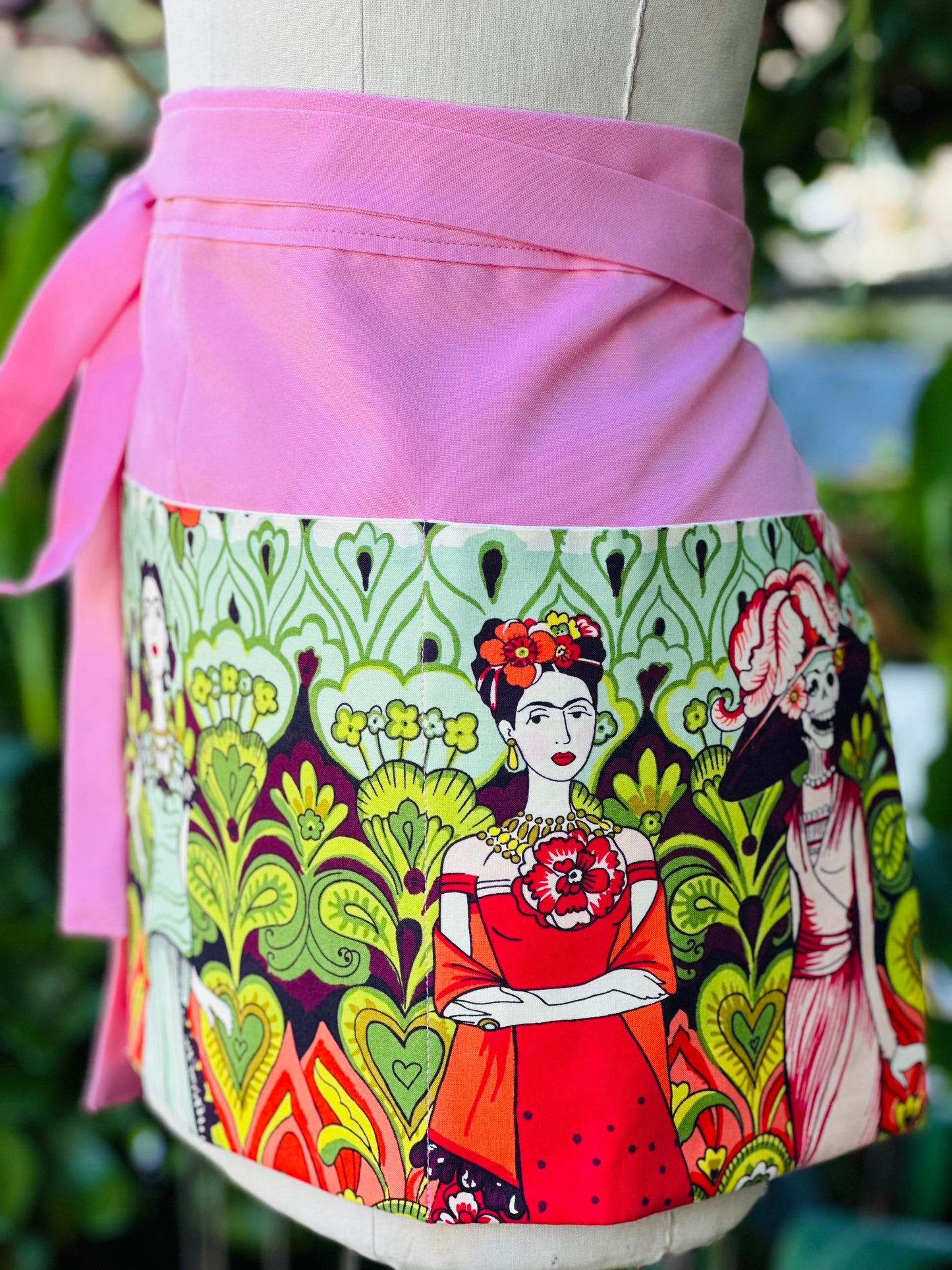 Waist Apron - Frida la Catrina