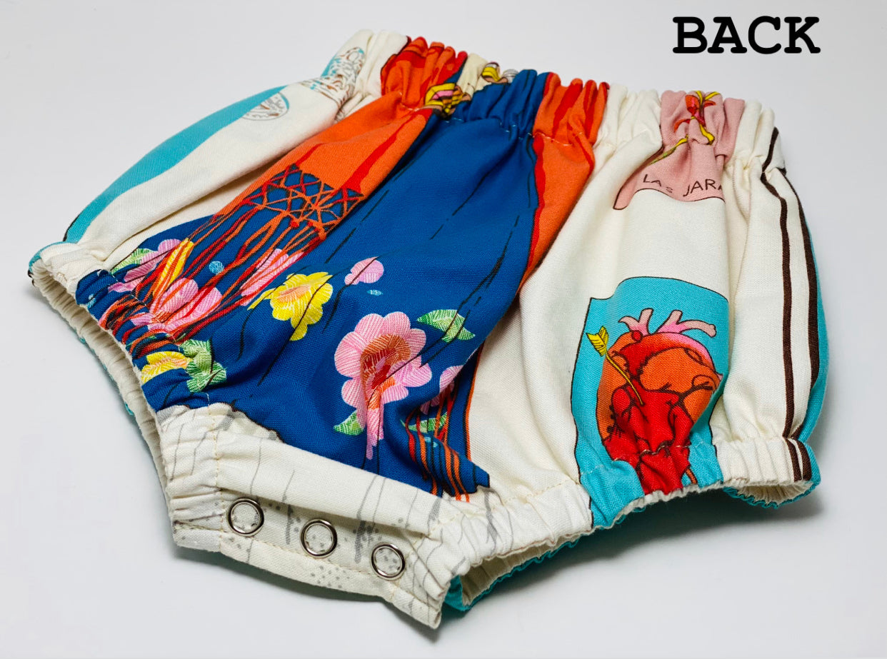 Bib & Bloomer Set - Frida & Butterflies