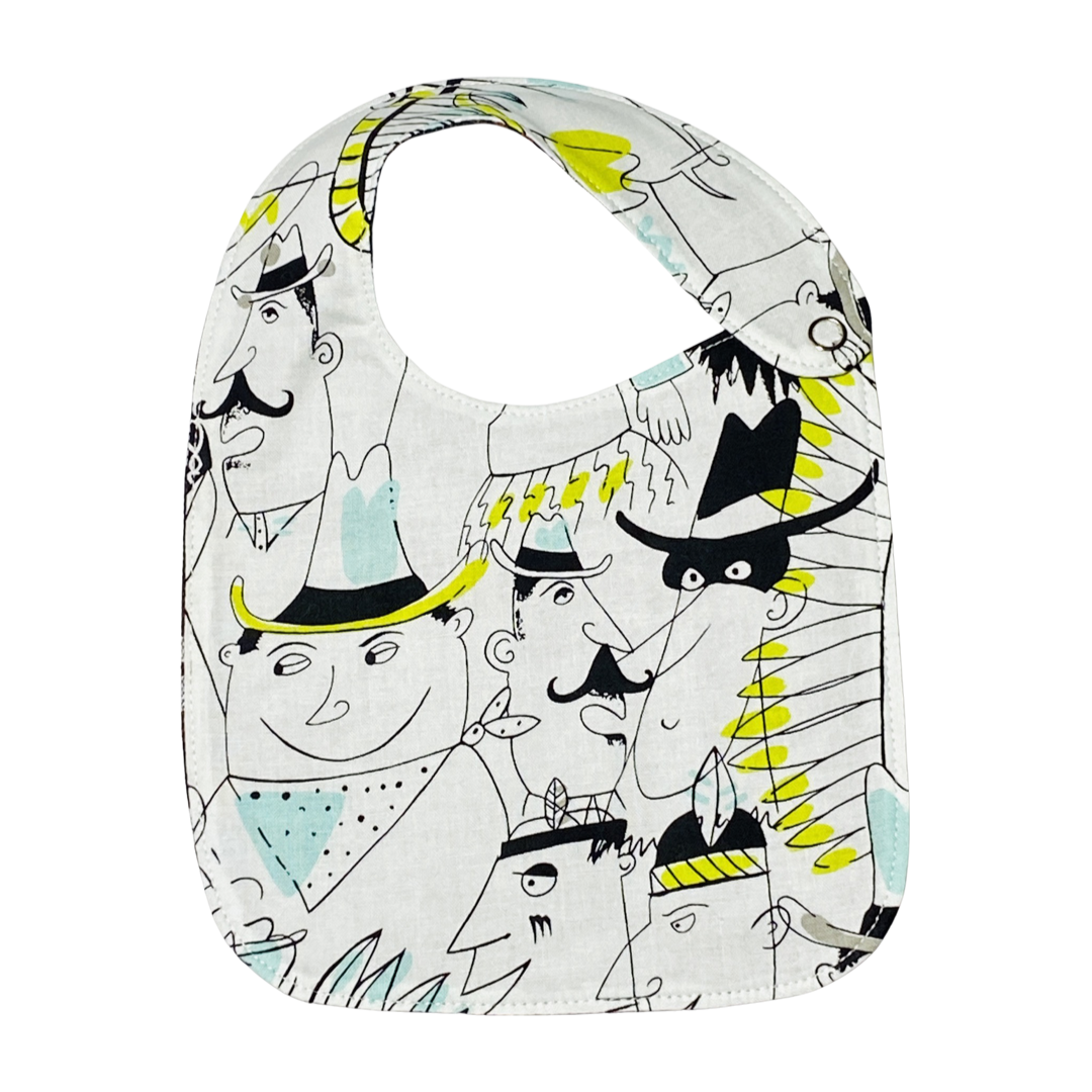 Bib  SNAP - (Baby) Cowboys & Indians