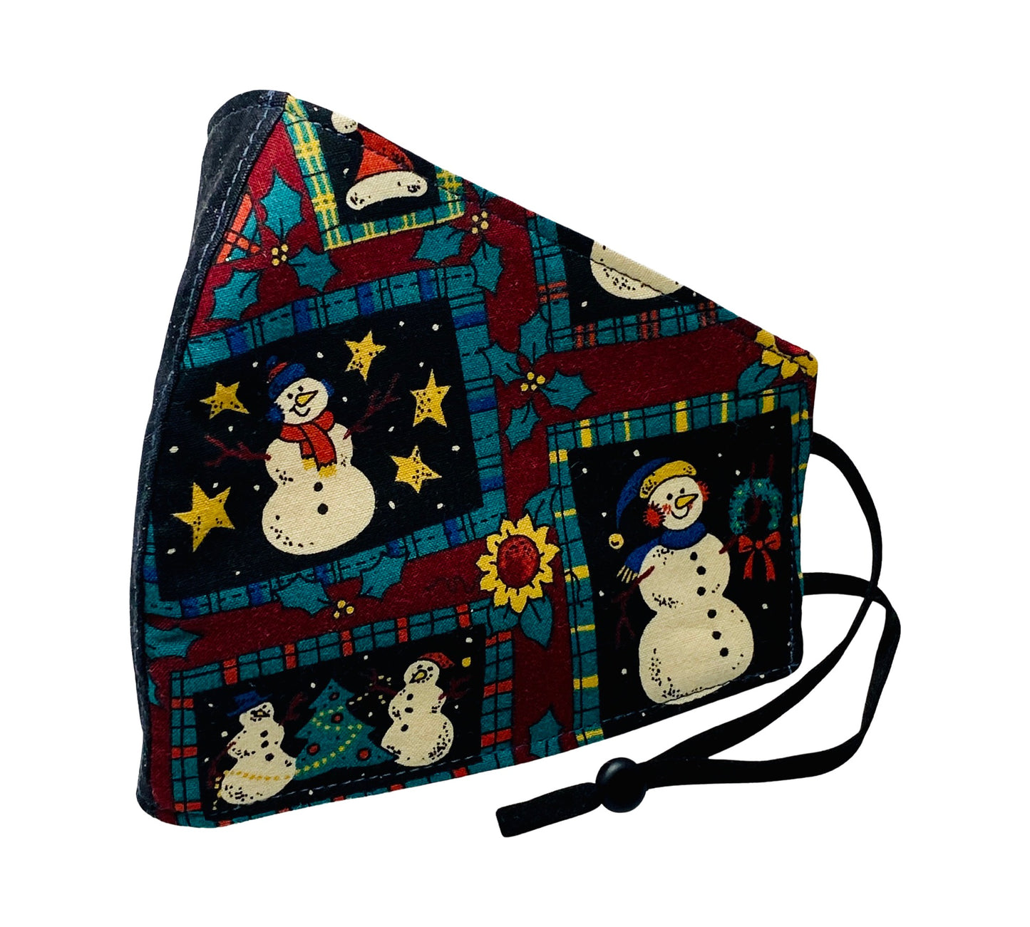 2Piece BC Face Mask - Snowmen