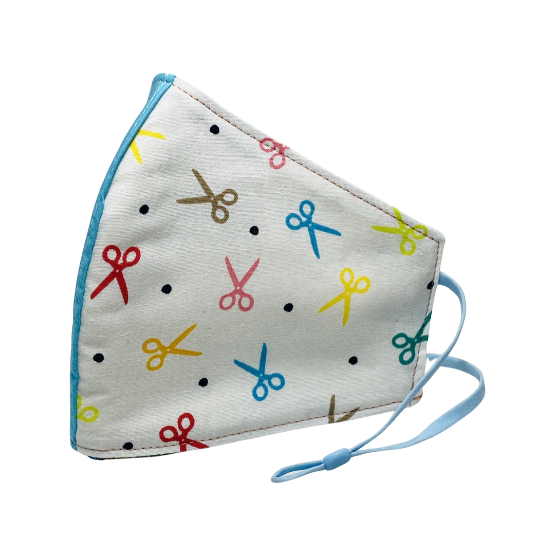 2Piece BC Face Mask - Scissors