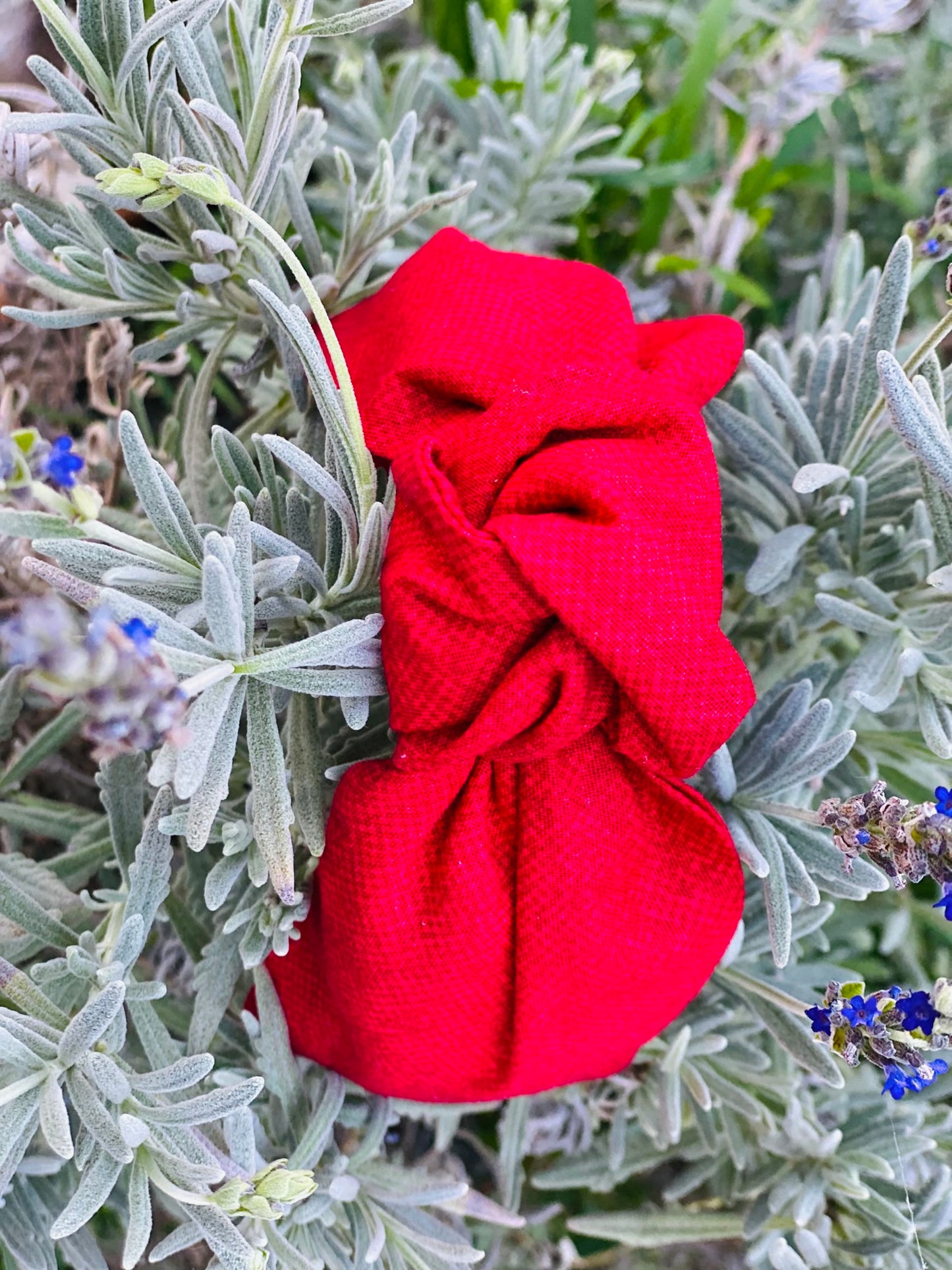 El Nudo Headband - Christmas Red