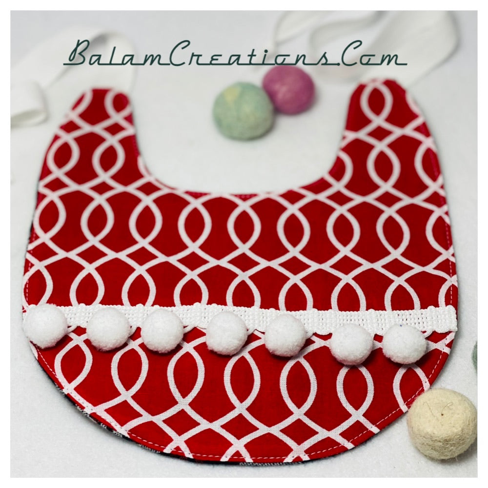 Bib - POM POM - X & O’s