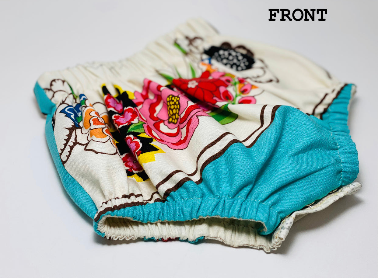 Bib & Bloomer Set - Frida & Butterflies