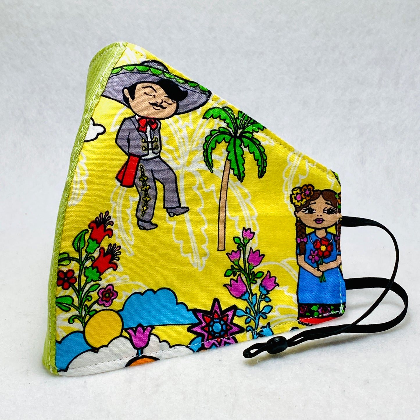 2Piece BC Face Mask - Folklórico Fiesta