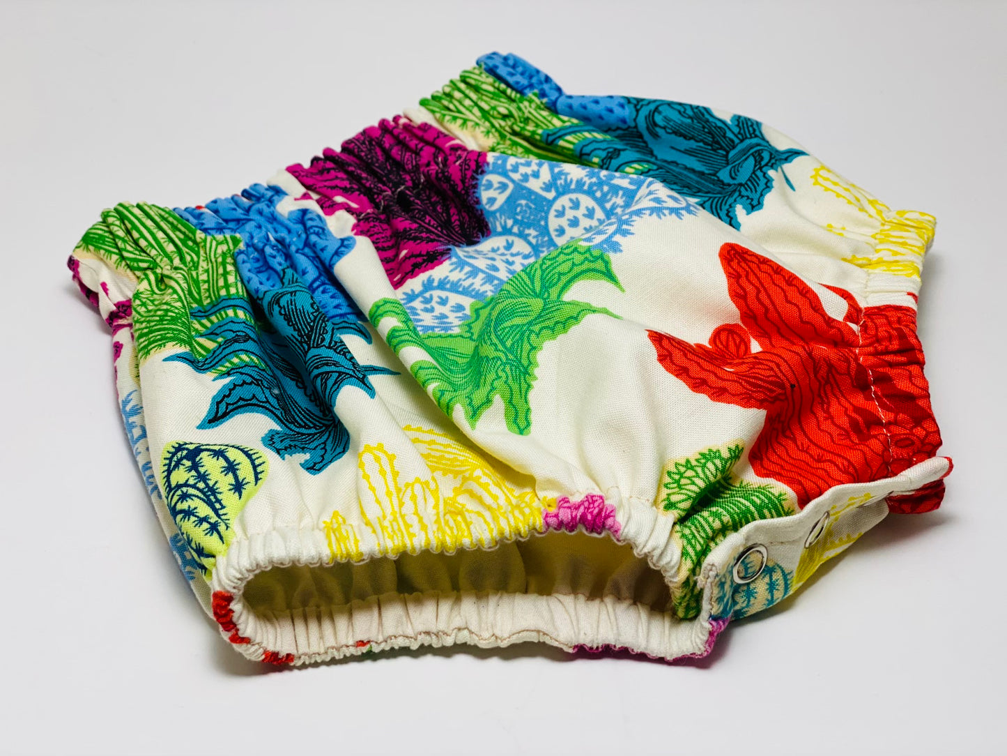 Bib & Bloomer Set - Colorful Cactus
