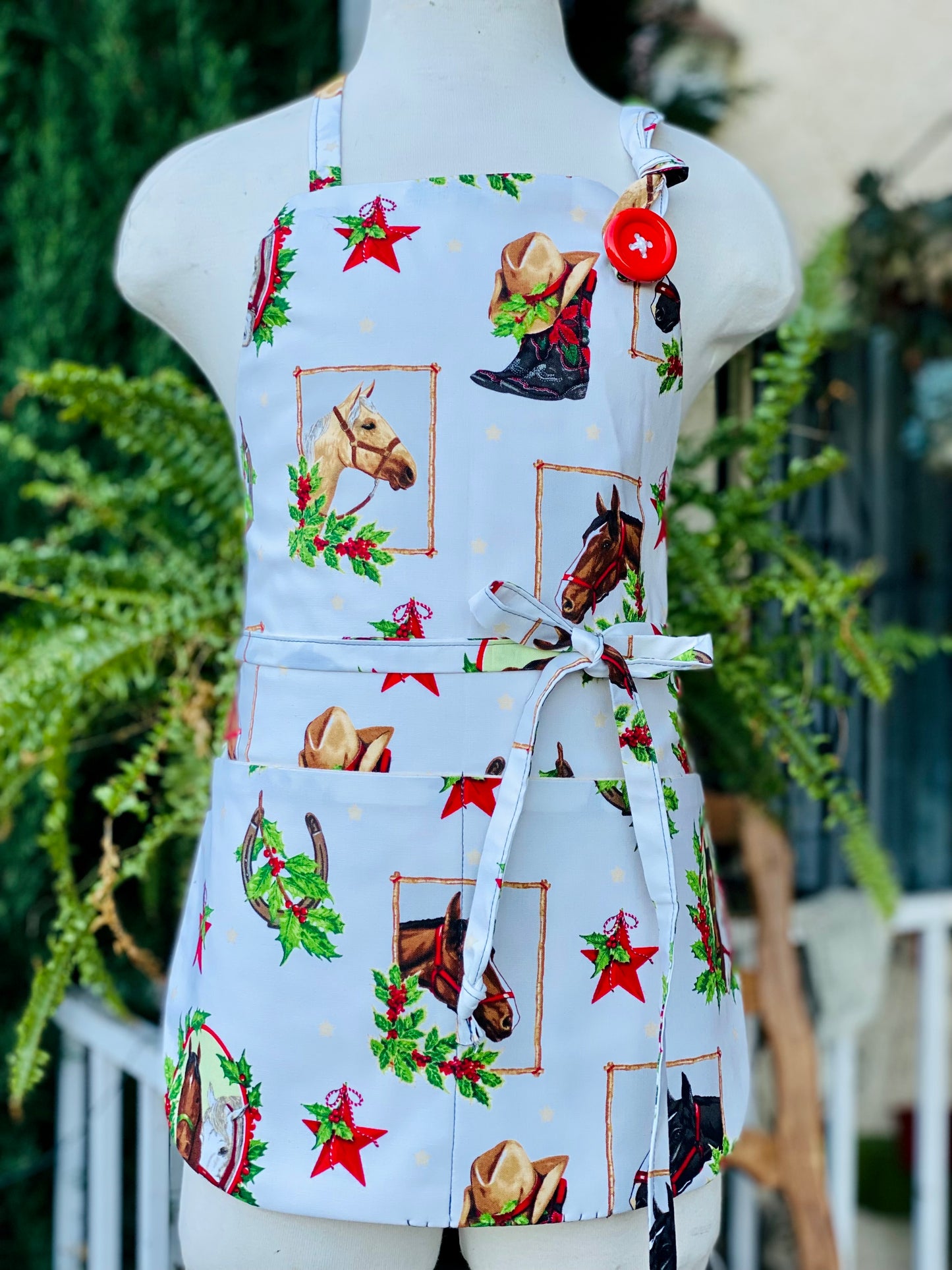 Apron (Kids) - XMAS Horses
