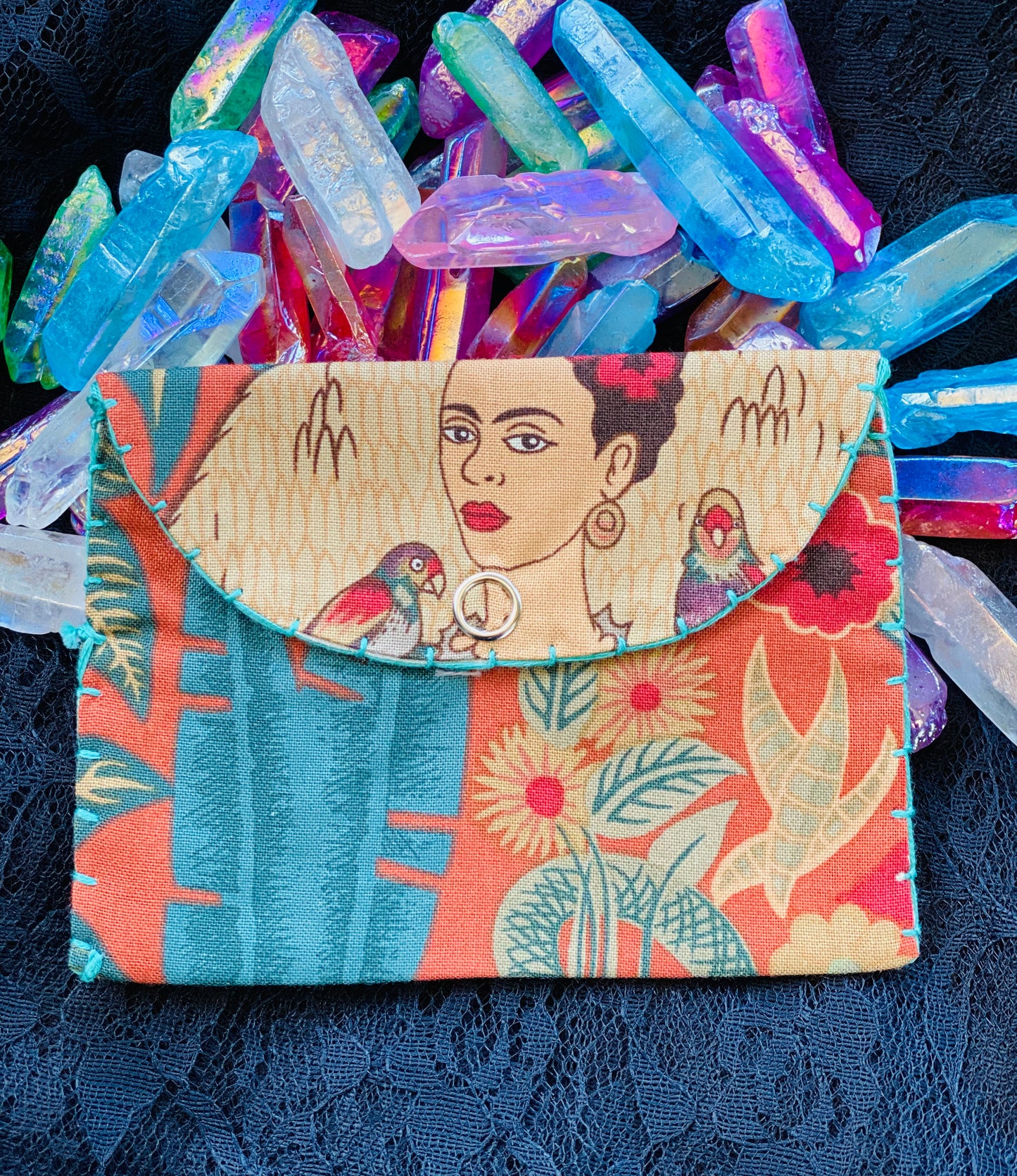 Coin Bag - Fridas Garden