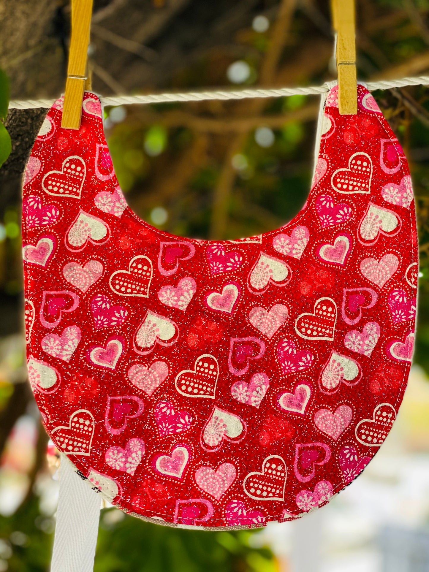 Bib - STRING - Shiny Hearts