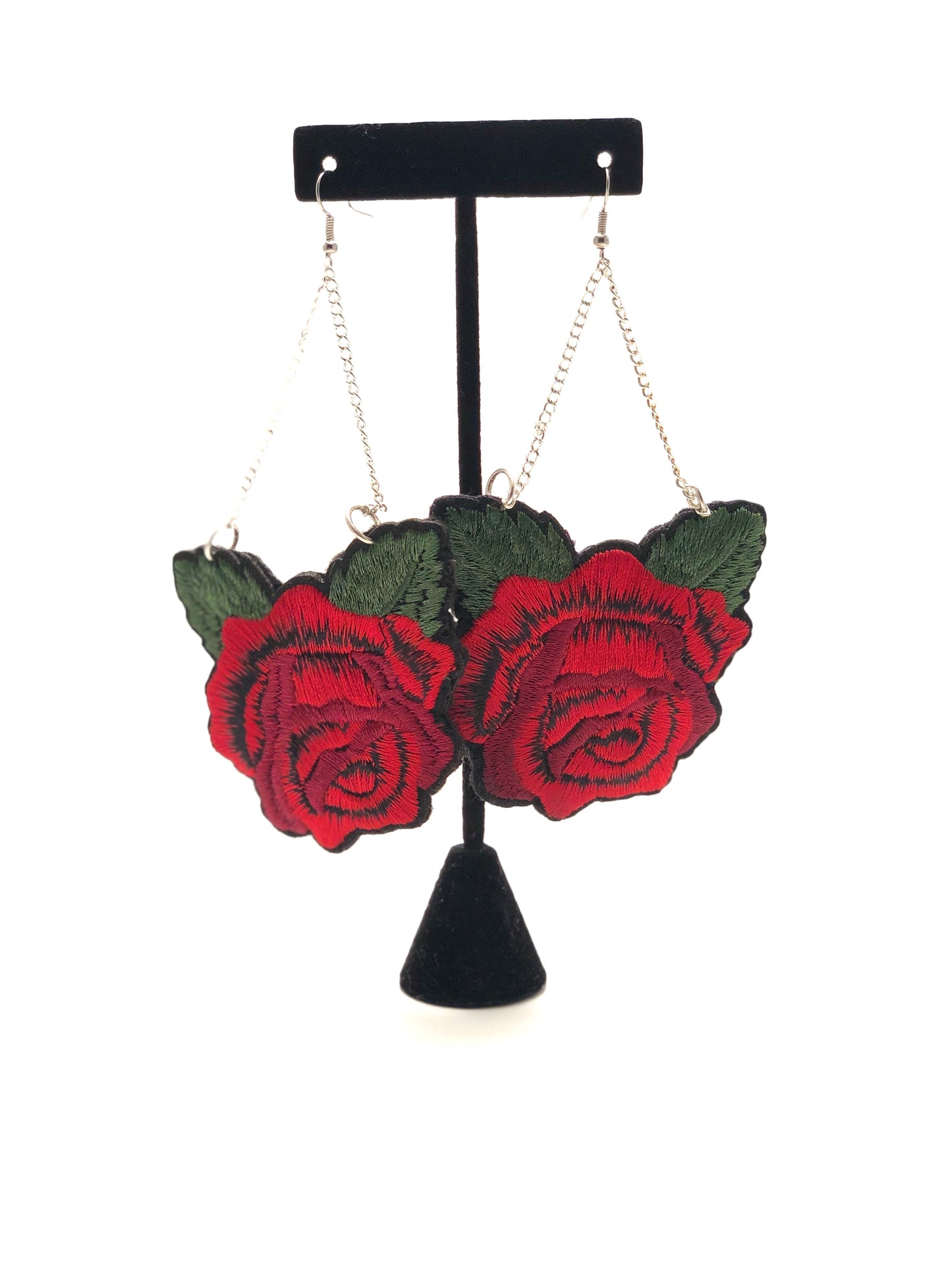 Earrings - Roses