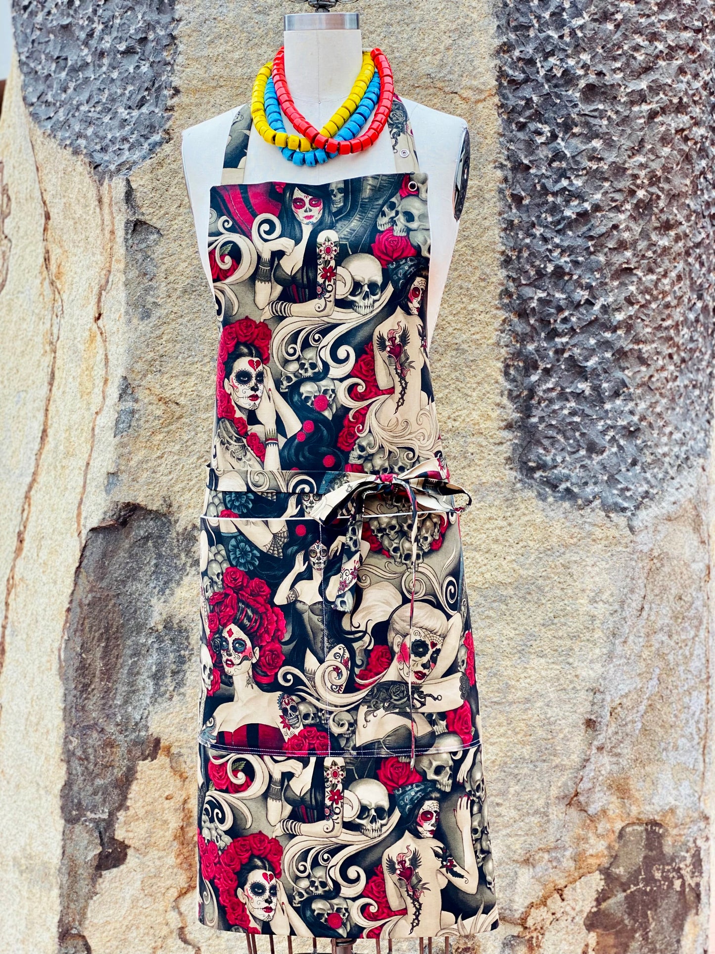 Aprons Chef’s Cut (mens)- Las Catrinas DOD