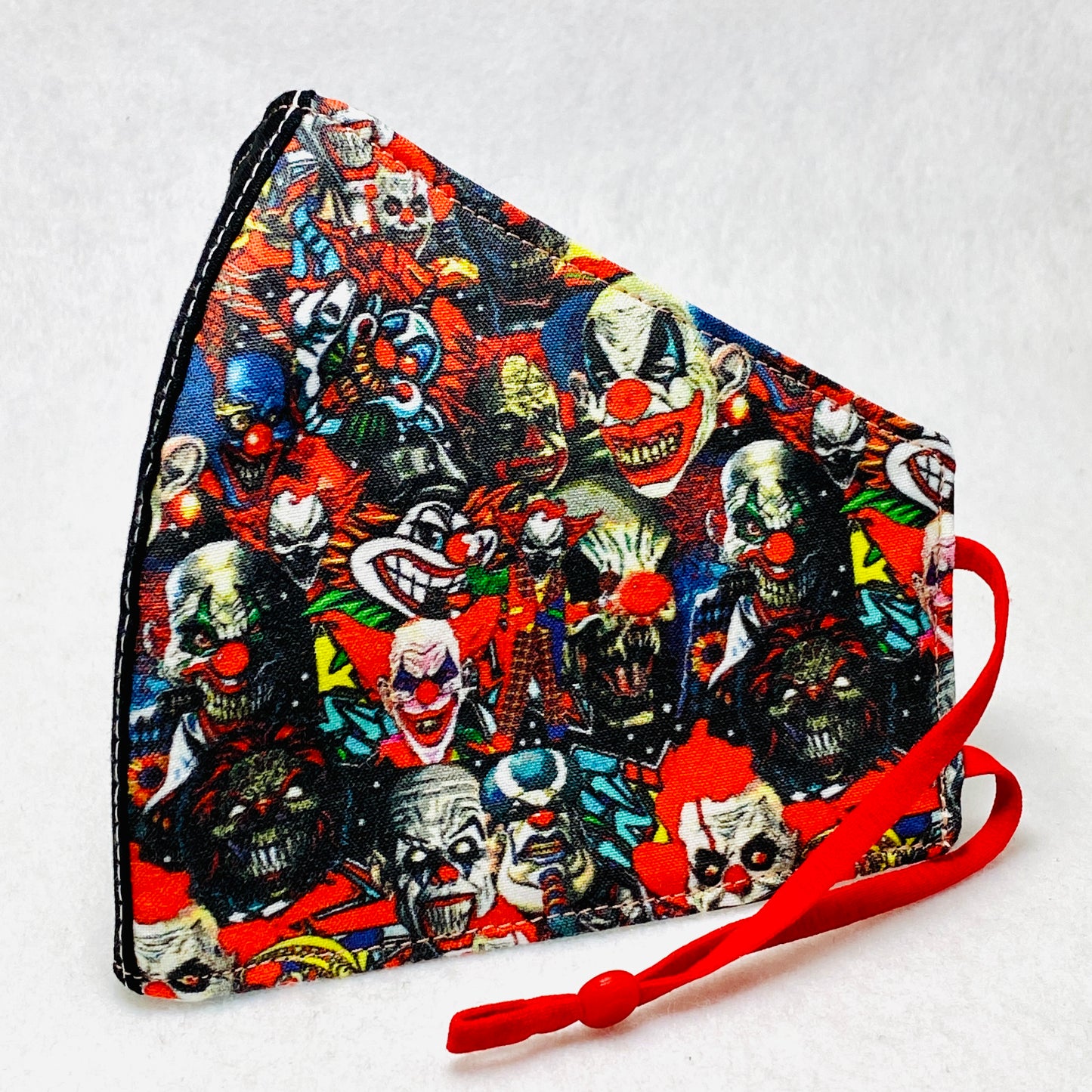 2Piece BC Face Mask - Crazy Clowns