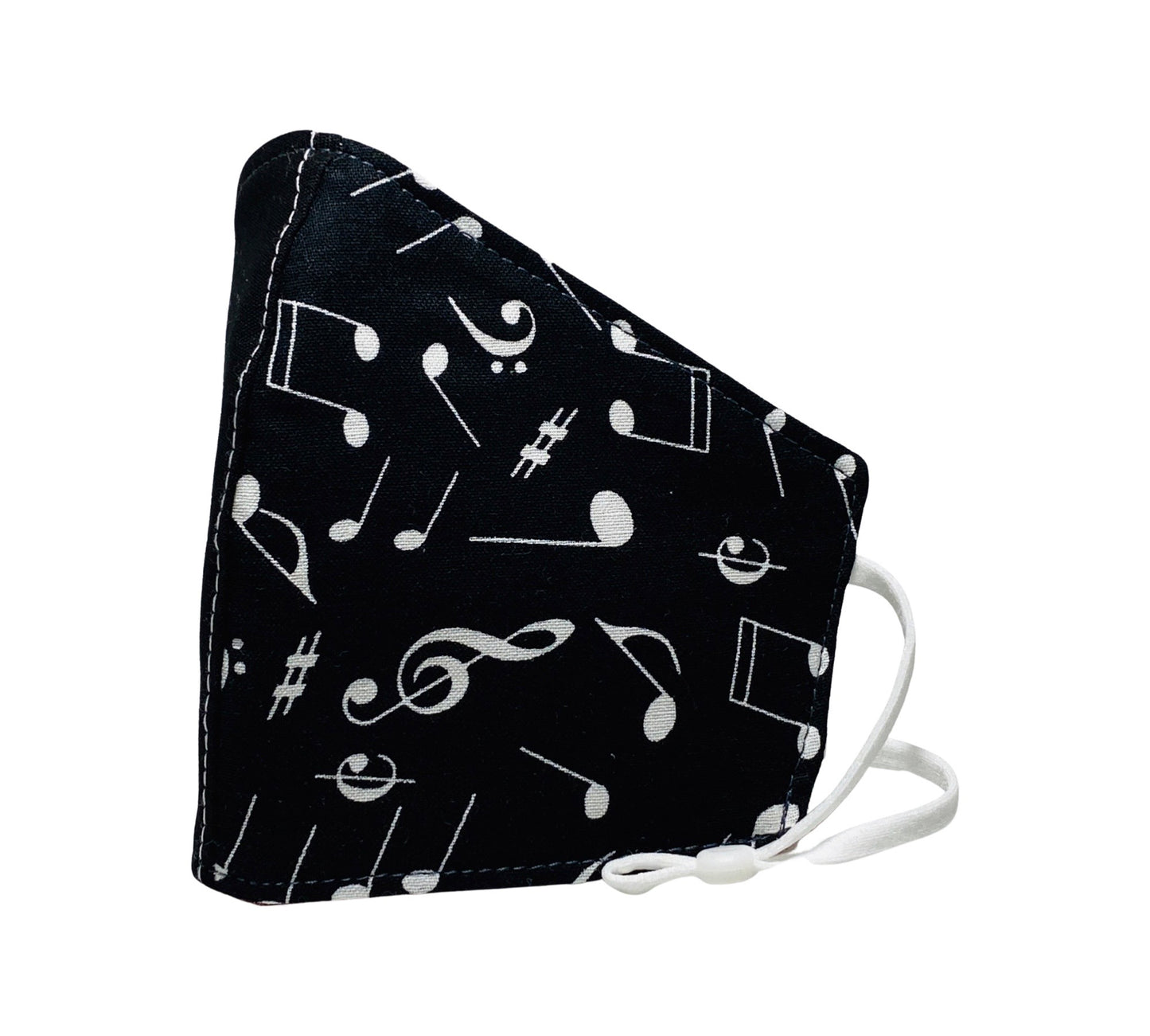 2Piece BC Face Mask -   Music Notes