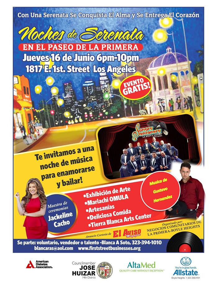 Noches de Serenata  -  Sonora Santanera La Nueva Sangre - FREE EVENT