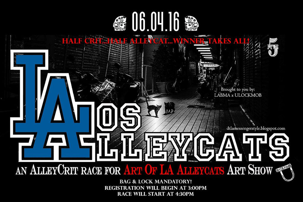 "Art of LA Alleycats" Art Show and Bike Race