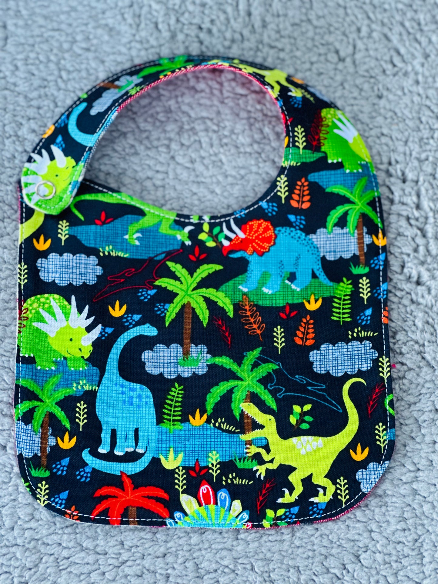 Bib SNAP - (Baby) Dinos