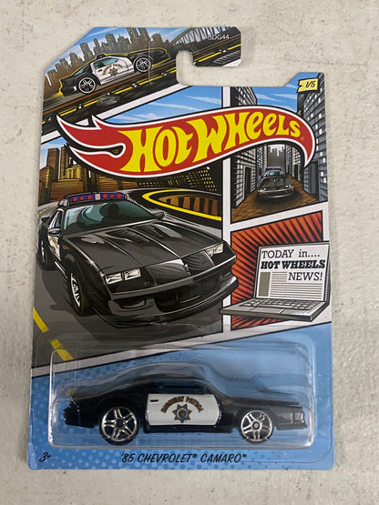 2020 Hot Wheels - POLICE Series (Walmart Exclusive) Complete Set of 5