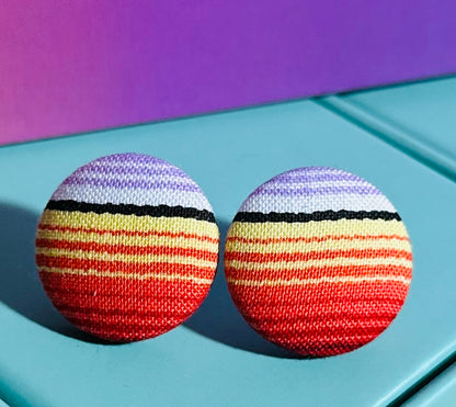 Textile Studs - Sarape