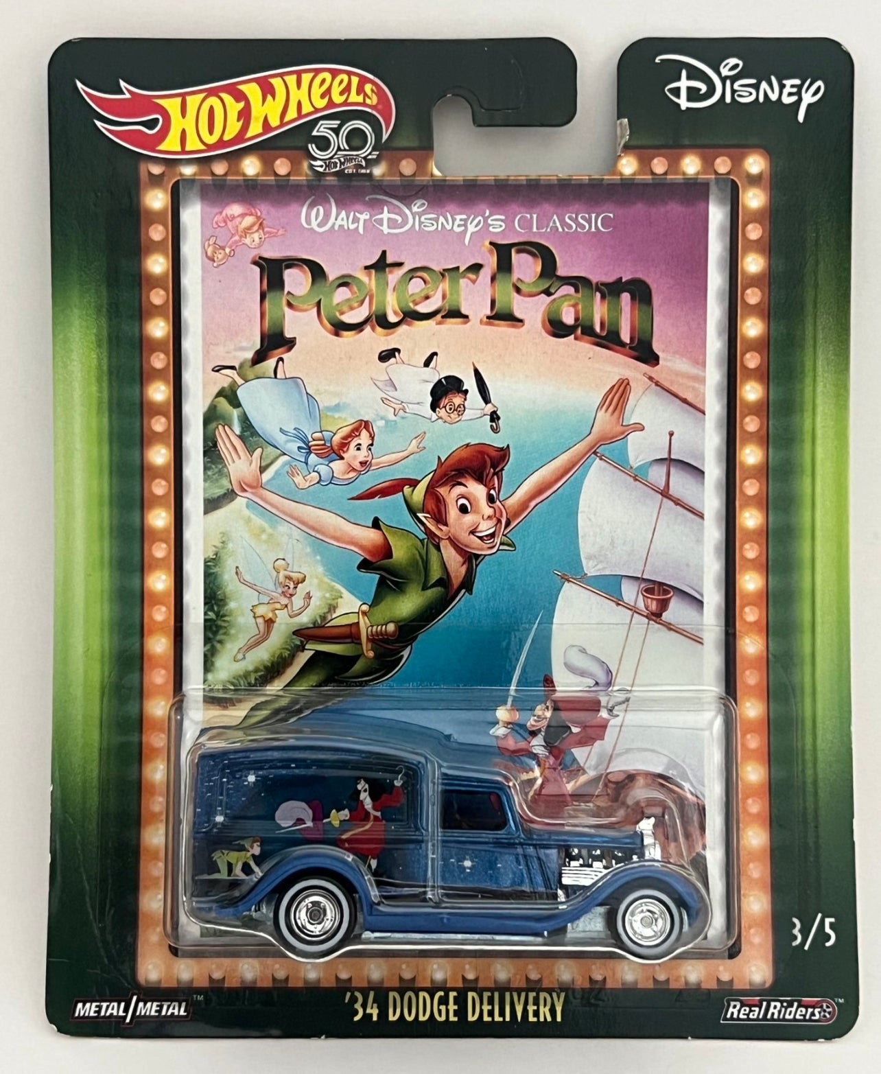 2018 Hot Wheels - DISNEY MOVIE CLASSICS - Pop Culture  - Full Set of 5