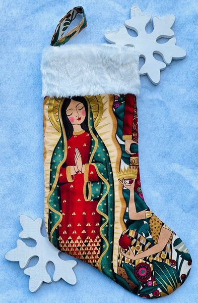 Christmas Stocking - La Virgen