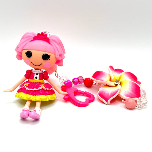 Bag Clip - LaLaLoopsy (Jewel Pink)