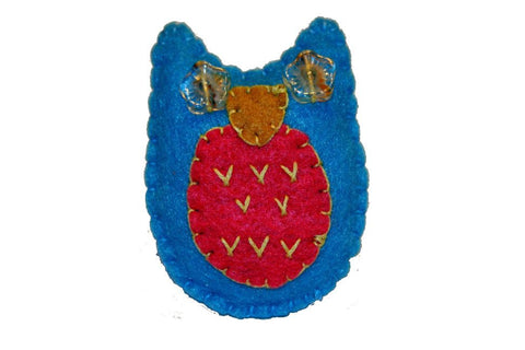 Pin - Owl (Blue)