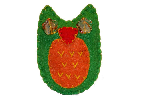 Pin - Owl (Green)