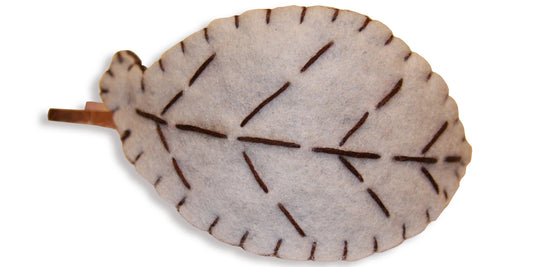 Headband - Leaf (White)