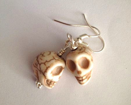 Earrings - Mini Skull